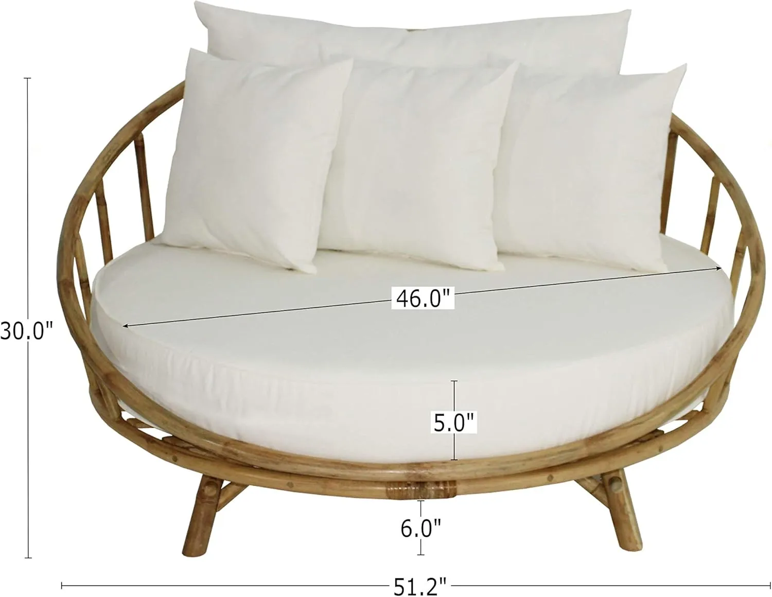 Bamboo Chaise Lounge - Fancy Bamboo Chair Design